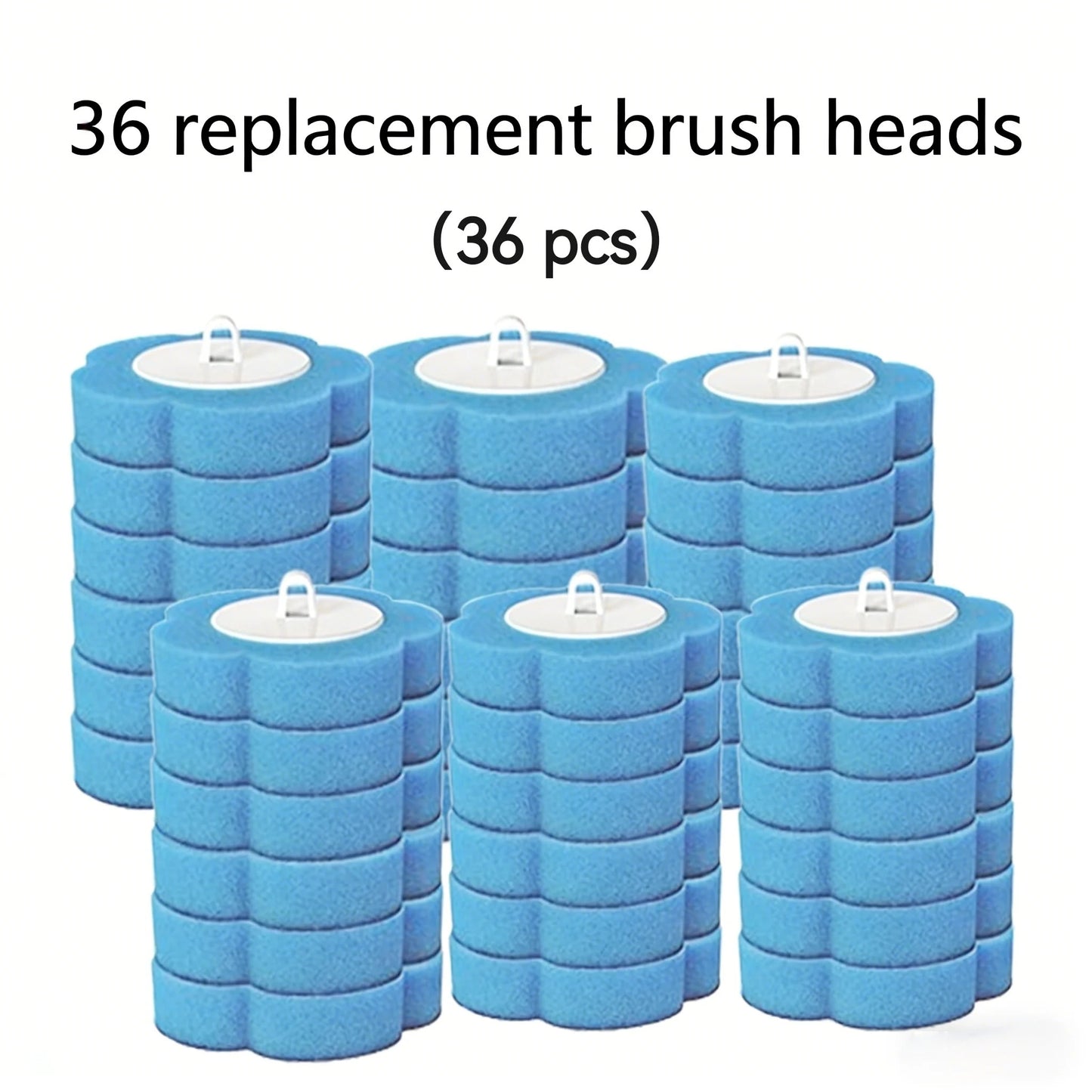 Ready to Use, Anti-Bacterial Disposable Toilet Brush