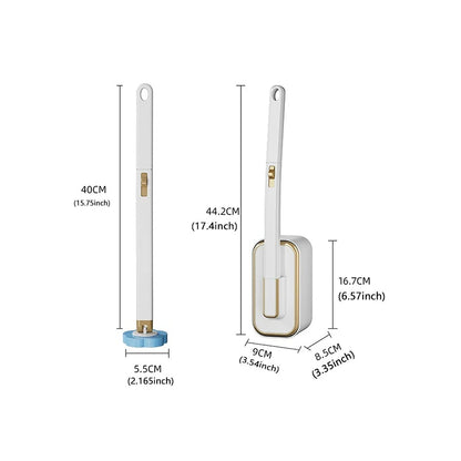 Ready to Use, Anti-Bacterial Disposable Toilet Brush