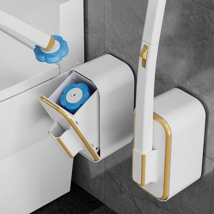 Ready to Use, Anti-Bacterial Disposable Toilet Brush