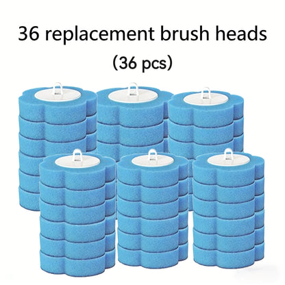 Ready to Use, Anti-Bacterial Disposable Toilet Brush